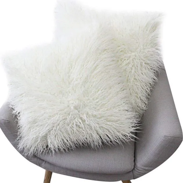 ​Velvet or Faux Fur Pillow Covers